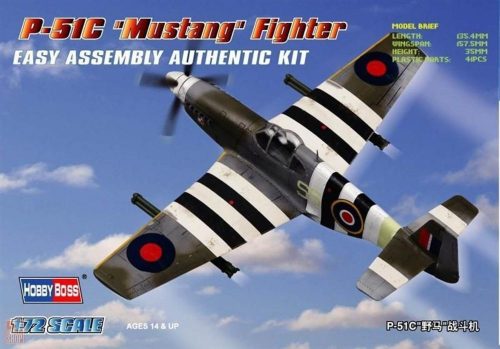 Hobby Boss 1:72 P-51C 'Mustang' Fighter