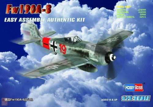 Hobby Boss 1:72 Germany Fw190A-8 Fighter