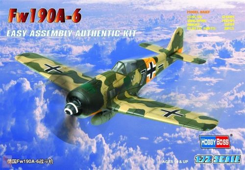 Hobby Boss 1:72 Germany Fw190A-6 Fighter