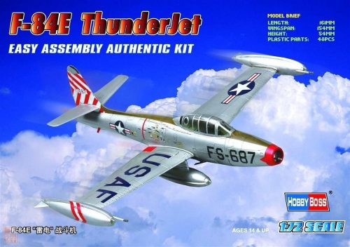 Hobby Boss 1:72 American F-84E 'Thunderjet'