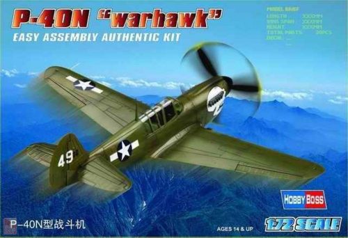 Hobby Boss 1:72 P-40N ''Kitty hawk''