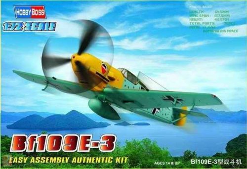 Hobby Boss 1:72 Bf109E-3 Fighter