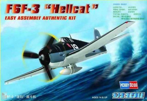 Hobby Boss 1:72 F6F-3 ''Hellcat''