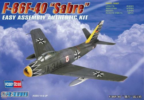 Hobby Boss 1:72 F-86F-40 'Sabre' Fighter