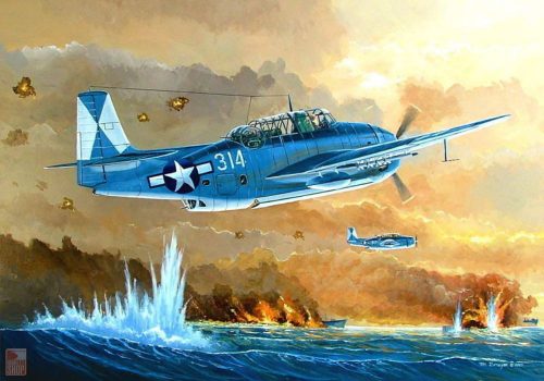 Hobby Boss 1:48 TBM-3 Avenger Torpedo Bomber