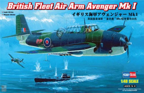 Hobby Boss 1:48 British Fleet Air Arm Avenger Mk 1