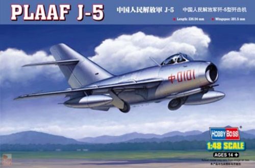 Hobby Boss 1:48 PLAAF J-5 Chinesische Volksarmee