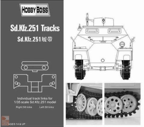 Hobby Boss 1:35 Sd.Kfz 251 tracks