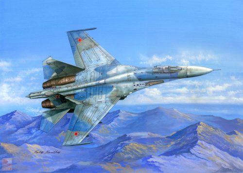 Hobby Boss 1:48 Su-27 Flanker B