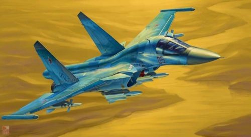 Hobby Boss 1:48 Russian Su-34 Fullback Fighter-Bomber