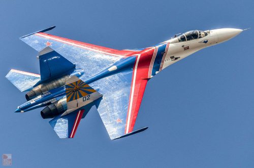 Hobby Boss 1:48 Su-27 Flanker B - Russian Knights Aerobatic Team