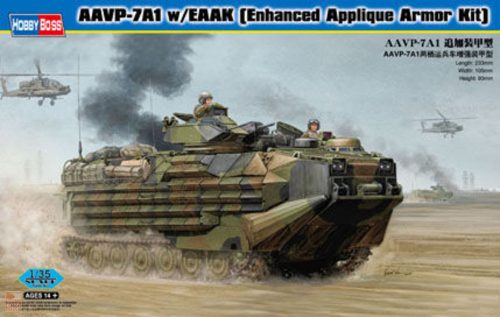 Hobby Boss 1:35 AAVP-7A1 w/EAAK Enhanced Appliqué Armor Kit