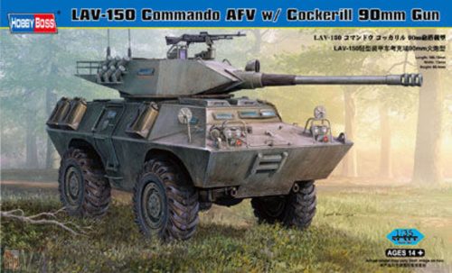 Hobby Boss 1:35 LAV-150 Commando AFV Cockerill 90mm Gun