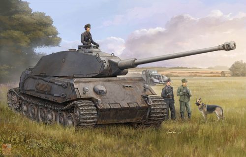 Hobby Boss 1:35 German VK4502 (P) Vorne