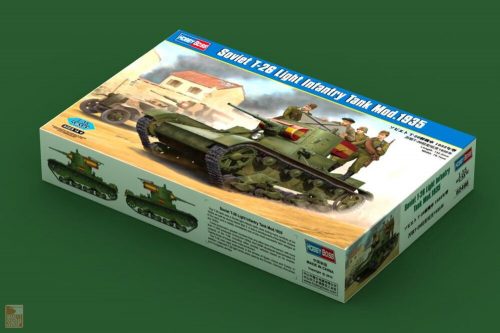 Hobby Boss 1:35 Soviet T-26 Light Infantry Tank Mod.1935