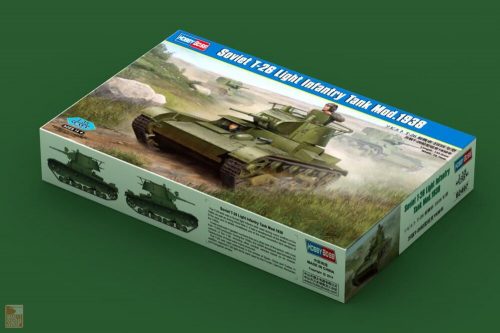 Hobby Boss 1:35 Soviet T-26 Light Infantry Tank Mod 1938