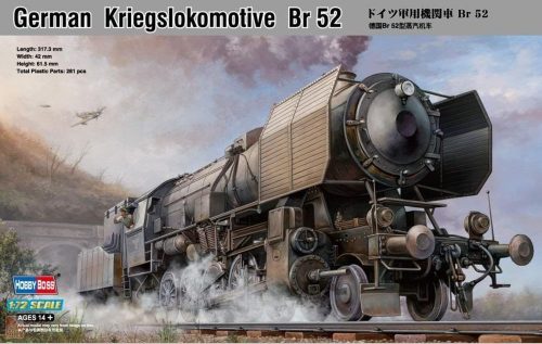 Hobby Boss 1:72 German Kriegslokomotive  BR-52