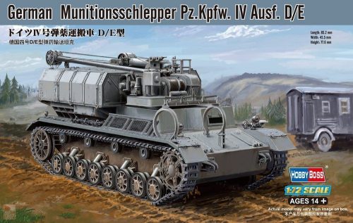 Hobby Boss 1:72 German Munitionsschlepper Pz.Kpfw. IV Ausf. D/E