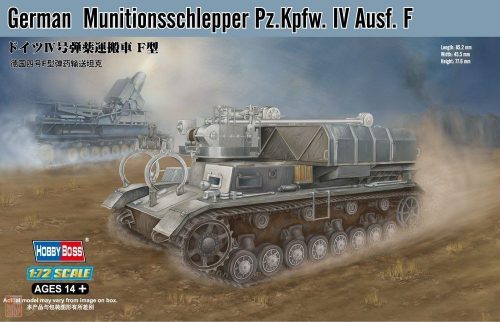 Hobby Boss 1:72 German Munitionsschlepper Pz.Kpfw. IV Ausf. F