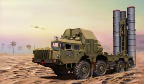 Hobby Boss 1:72 48N6E of 5P85S TEL S-300PMU SA-10 GRUMBLE