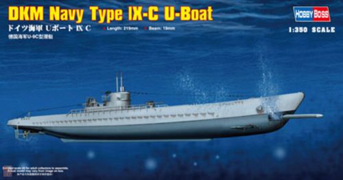 Hobby Boss 1:350 German Navy Type IX-C U-Boat