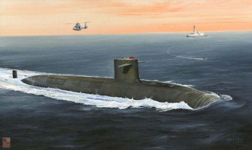 Hobby Boss 1:350 French Navy Le Triomphant SSBN