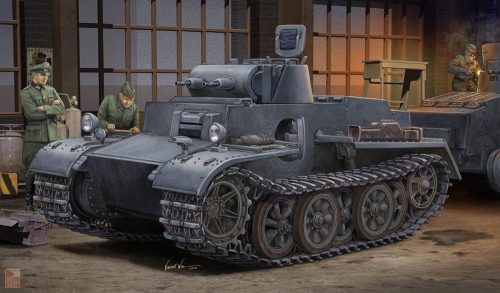 Hobby Boss 1:35 German Pfzkpfw.IAusf.F(VK1801)-Early