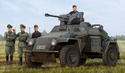 Hobby Boss 1:35 German Le.Pz.Sp.Wg (Sd.Kfz.221) Leichter Panzerspahwagen-Late