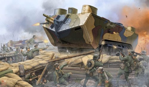 Hobby Boss 1:35 French Saint-Chamond Heavy Tank-Early