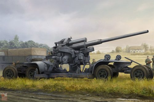 Hobby Boss 1:35 German 12.8cm FLAK 40