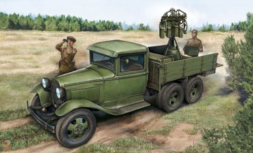 Hobby Boss 1:35 GAZ-AAA with Quad Maxim AA Gun