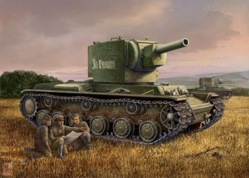 Hobby Boss 1:48 Russian  KV-2 Tank