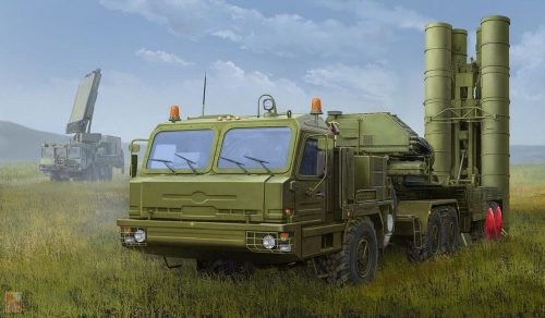 Hobby Boss 1:35 Russian BAZ-64022 with 5P85TE2 TEL S-400