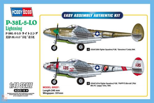 Hobby Boss 1:48 P-38L-5-LO Lightning