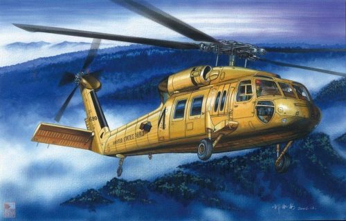 Hobby Boss 1:72 American UH-60A ''Blackhawk'' helicopter