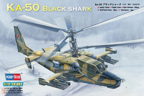 Hobby Boss 1:72 Ka-50  Black shark  Attack Helicopter