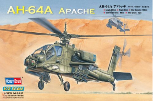 Hobby Boss 1:72 AH-64A  Apache Attack Helicopter