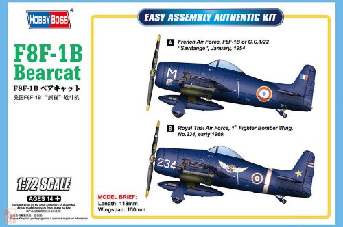 Hobby Boss 1:72 F8F-1B Bearcat