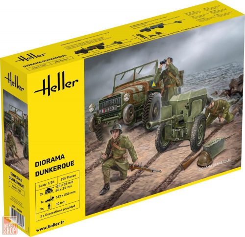 Heller 1:35 DIORAMA DUNKERQUE