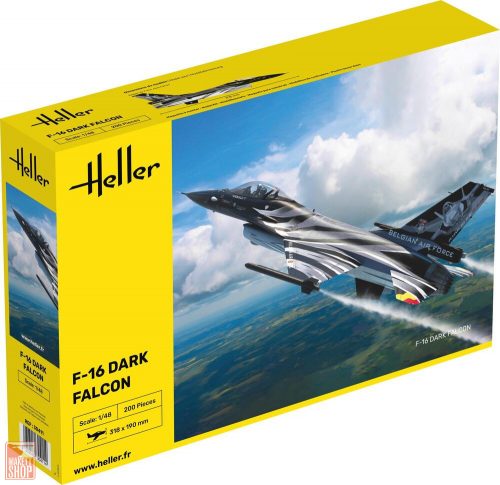 Heller 1:48 F-16 Dark Falcon