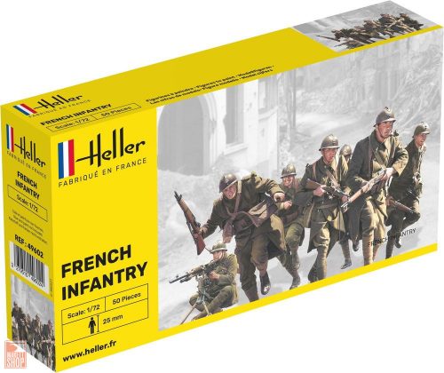 Heller 1:72 French Infantry