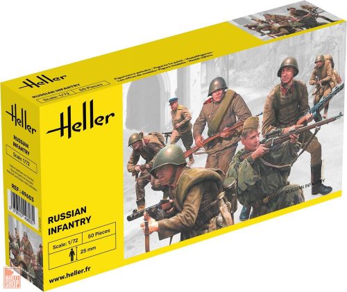 Heller 1:72 Russian Infantry