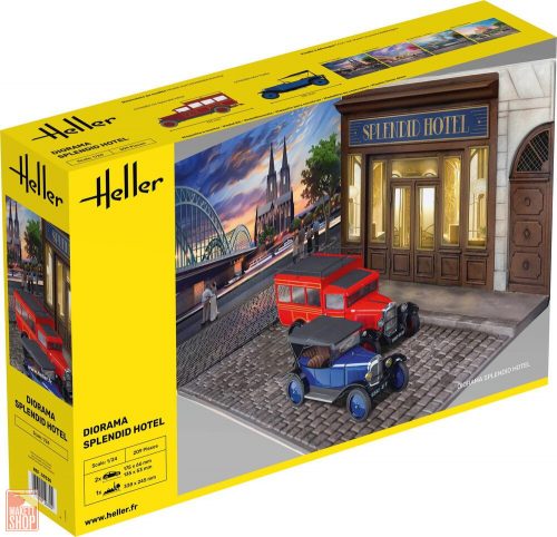 Heller 1:24 Diorama Splendid Hotel