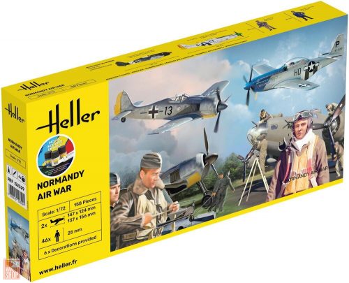 Heller 1:72 STARTER KIT Normandy Airwar