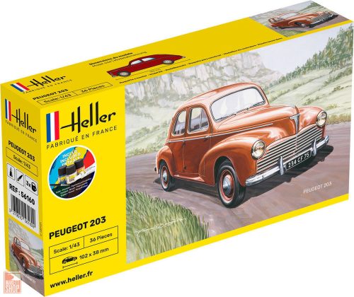 Heller 1:43 STARTER KIT Peugeot 203