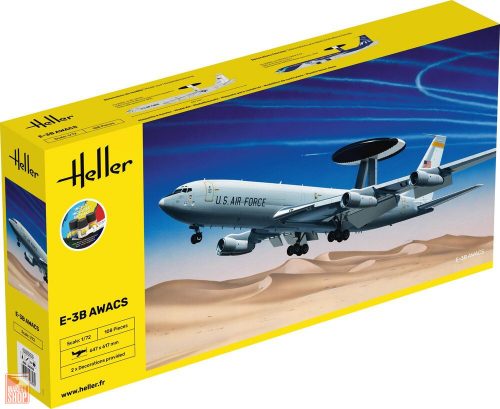 Heller 1:72 STARTER KIT E-3B Awacs