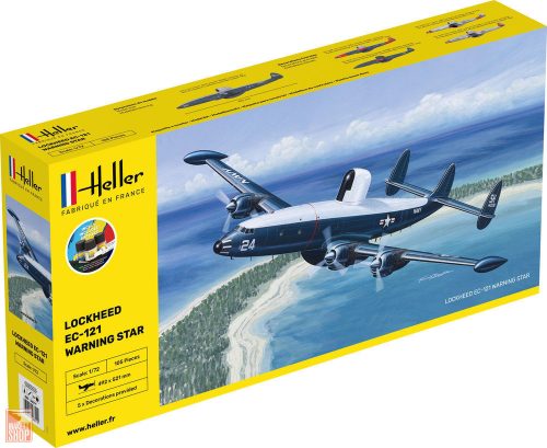 Heller 1:72 STARTER KIT EC-121 Warning Star