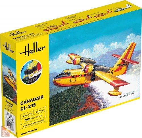 Heller 1:72 STARTER KIT Canadair CL-215