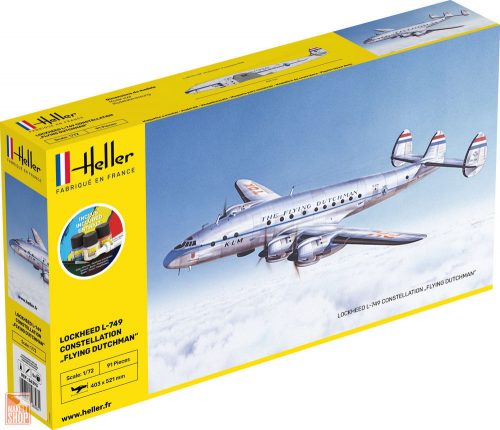 Heller 1:72 STARTER KIT 749 CONSTELLATION 'Flying Dutchman'