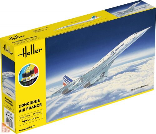 Heller 1:125 STARTER KIT Concorde